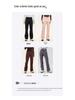Versatile Water-Repellent Outdoor Workwear: Durable Plus Velvet Warm Sports Casual Long Pants for Autumn and Winter