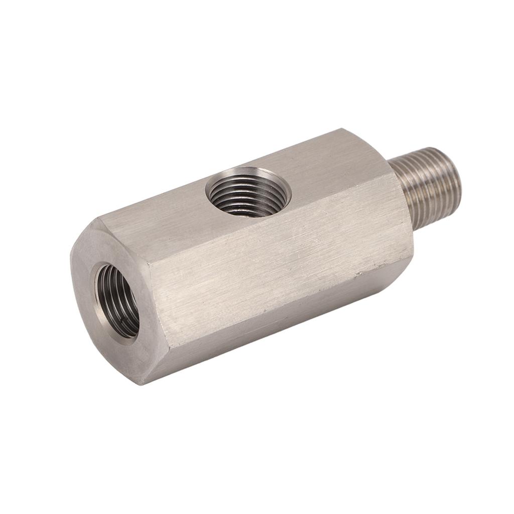 Oil Pressure Sensor Stainless Steel 1 8NPT Oil Pressure Sensor Connector for OE Oil Pressure Transmitter Auto Parts