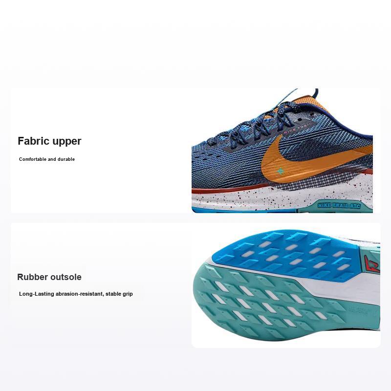 Nike Boys Blue Pegasus Trail 5 Gs Void Monarch Kids Sneakers -Beyond Photo- Fv5638-400 Cm