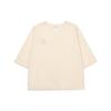 BUFOTOX Spiral V-Neck Shirt Ivory