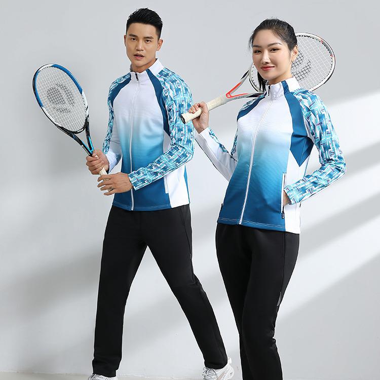 

Couple s Stand-Up Collar Slim Fit Sports Jacket with Print