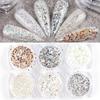 Mixed Color Nail Art Glitter Rhinestone Crystal Gems Jewelry Bead Manicure Decoration Accessories Nail Supplies For Professional