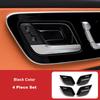 Car Interior Door Handle Bowl ABS Protective Cover Trim Sticker For Mercedes Benz C E Class W206 GLC X254 2022-2025 Accessoriess