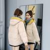 Winter Coat Women Fashion Winter Jacket Women Cotton Padded Parka Outwear Hooded Colors Solid Female Jacket Coat