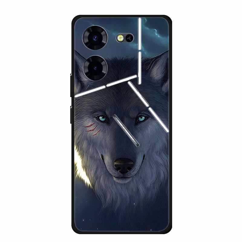 Luxury Case For Tecno Pova 5 Pro 5G TPU Soft Silicone Back Cover for Tecno Pova5 Pro 2023 LH8n Phone Cases Cute 6.78" New etui