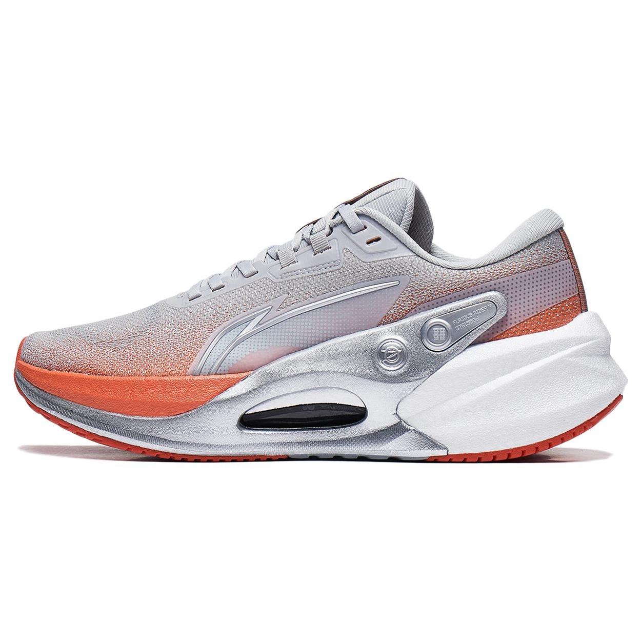 

Li Ning Furious Rider 7.0 V2 Running Shoes Men s Low top Gray/Orange ARZT007-4 39.5