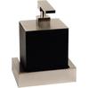 Gessi Rettangolo Liquid Soap Dispenser Black Chrome 20814031