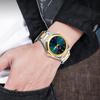 Reloj Hombre Men Business Watch Black Stainless Steel Fashion Week Quartz Movement 42mm 3Bar Waterproof Clock Men Sports Watches