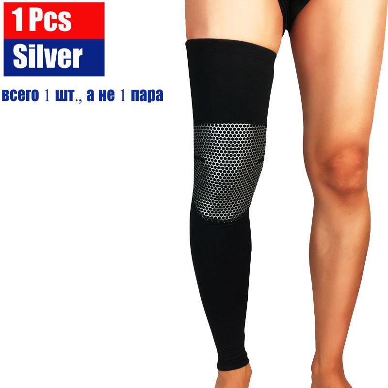 Durable And Safe 1Pcs Byepain Compression Leg Sleeves For Men Women - Full Length Stretch Long Sleeve With Knee Support Non-Slip Inner Bands