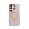 Custom Samsung S26 Ultra Phone Case: Simple Design, Magnetic Stand, Transparent, Anti-Drop, for S23-S26 Models, Female-Friendly.
