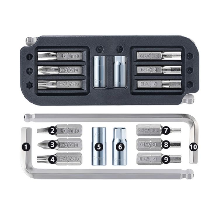 Durability Bicycles Maintenances Tool Portables Socket Multipurpose Wrenches for Beginner and Enthusiasts