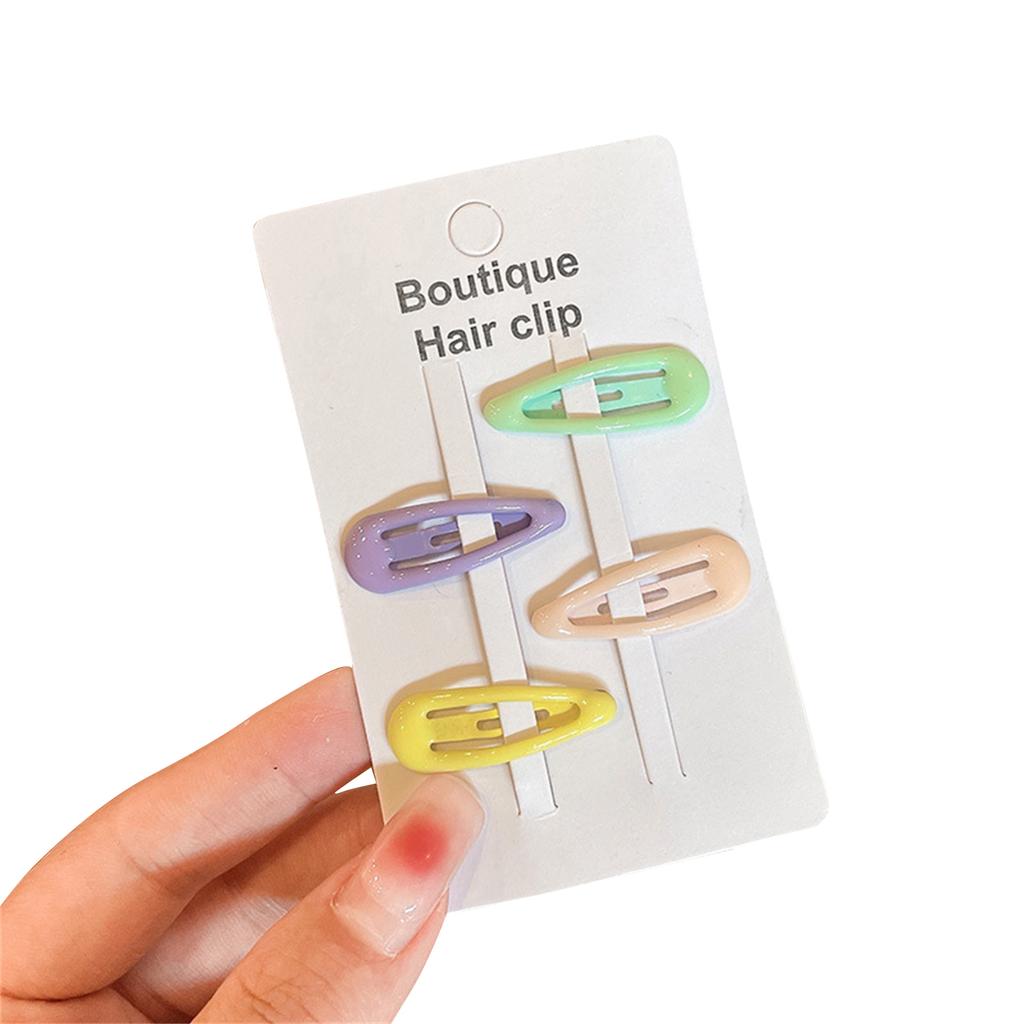 Hjertehårspenner Søt klikkspenne for jente Hjertehårspenne For barn Hjertehårnål Panneluggklemme Hårnål Bb-hårspenne