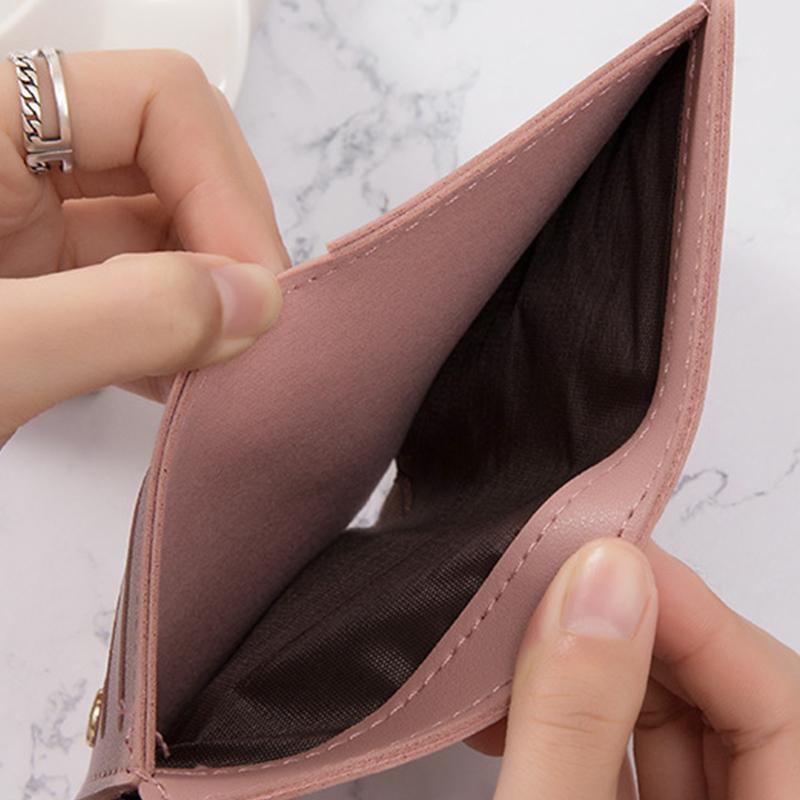 New Fashion Women Short Wallet Coin Purse Wallets For Women Card Holder Small Ladies Wallet Female Hasp Clutch Handbags Bolsa