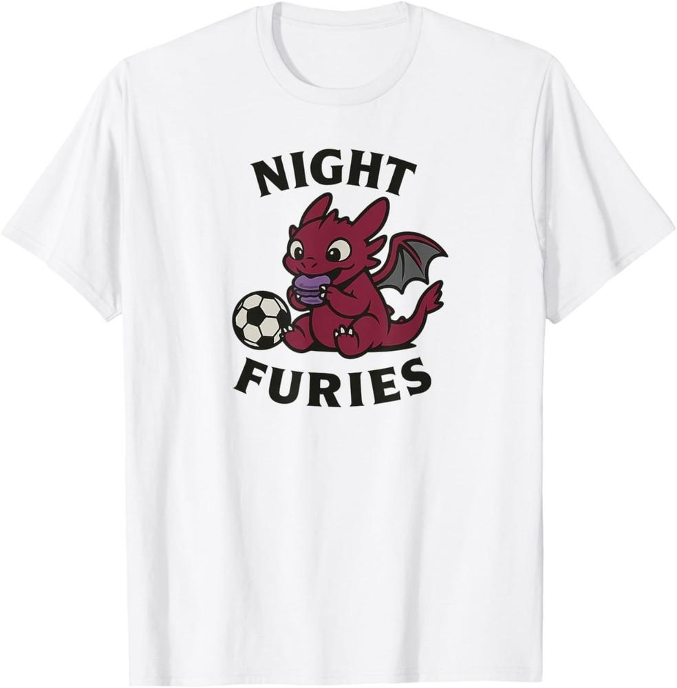 Night Furies Soccer T-Shirt 3XL