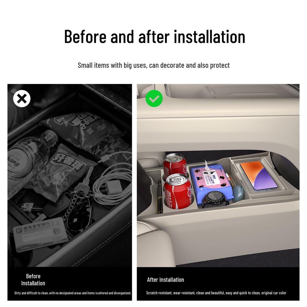 i6 Center Console Storage Box for 25 Models - Car Interior Accessory