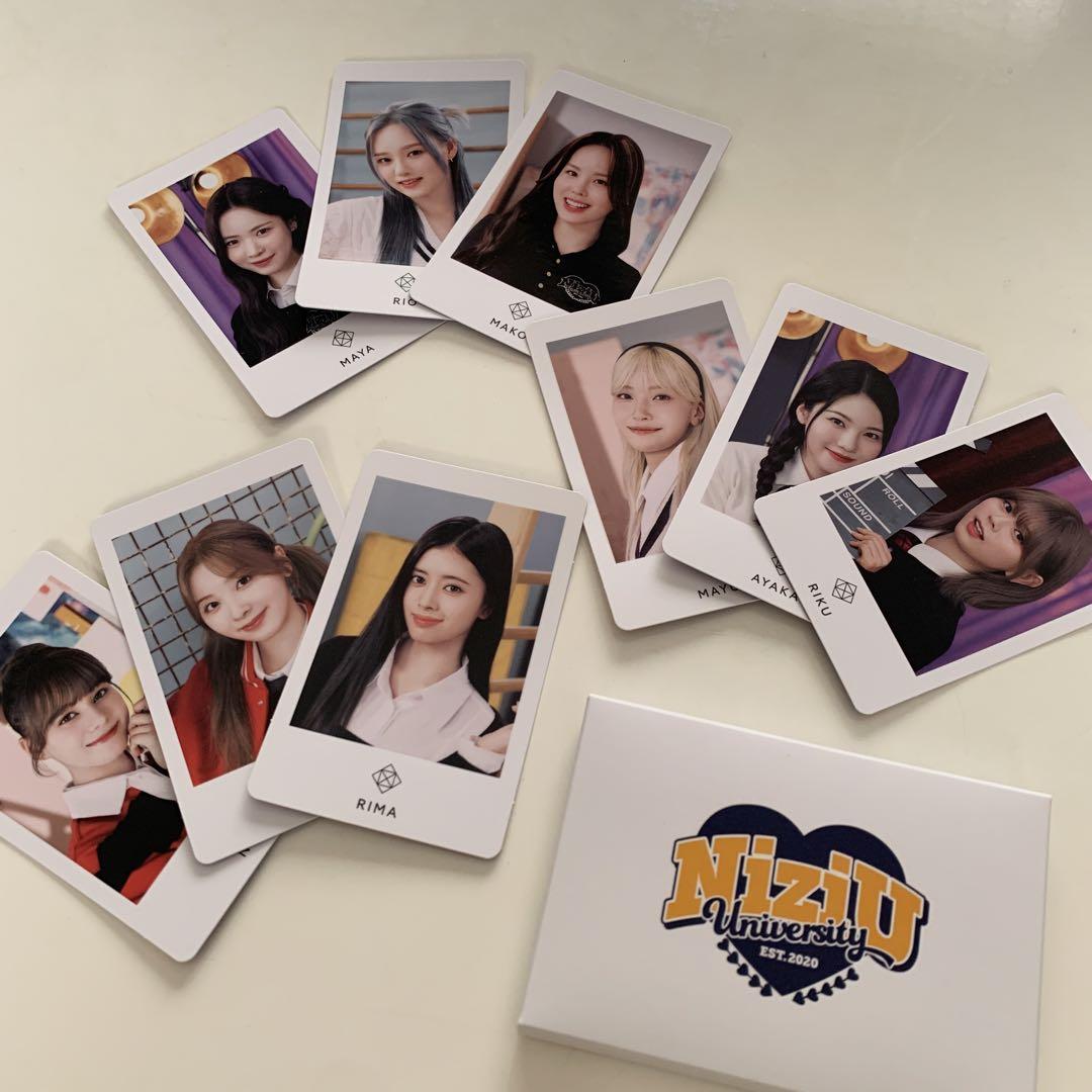 

[USED] NiziU fan meeting photo card set
