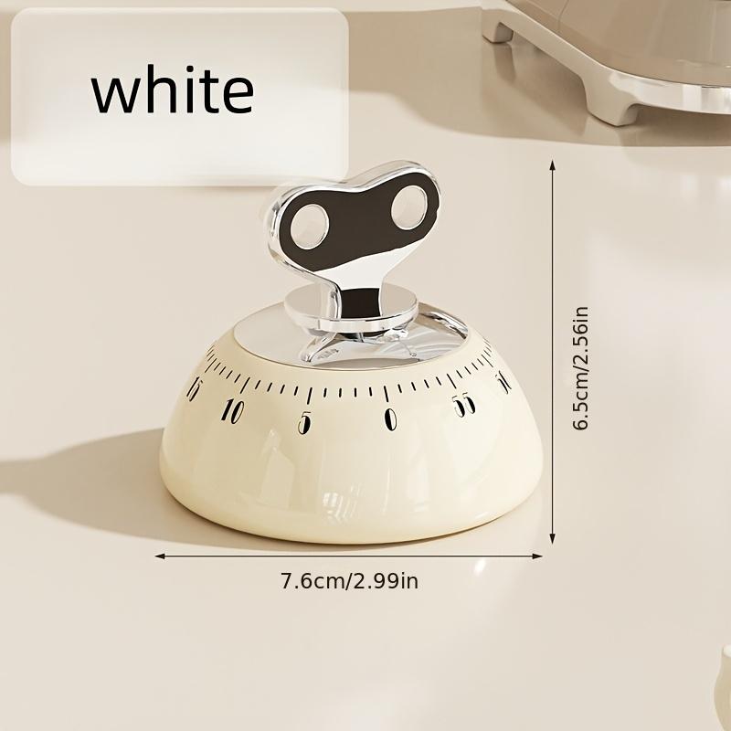 

Kitchen Suction Timer,It Can Be Adsorbed Anywhere,Accurate Countdown,No Need for Batteries, A Great Helper for Kitchen Cooking белый