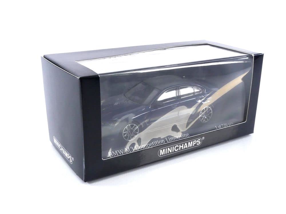 Minichamps scale BMW M3 2020 Blue 1/43
