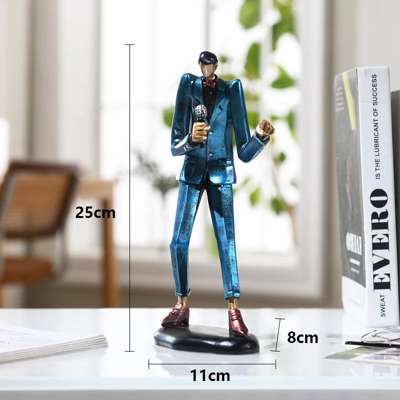 Elegant Music Figurines Decoration Figurines Anime Accessories Home Decor Miniatures Valentines Day Gift Miniatures Interior