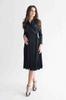 Velor Dress with Belt