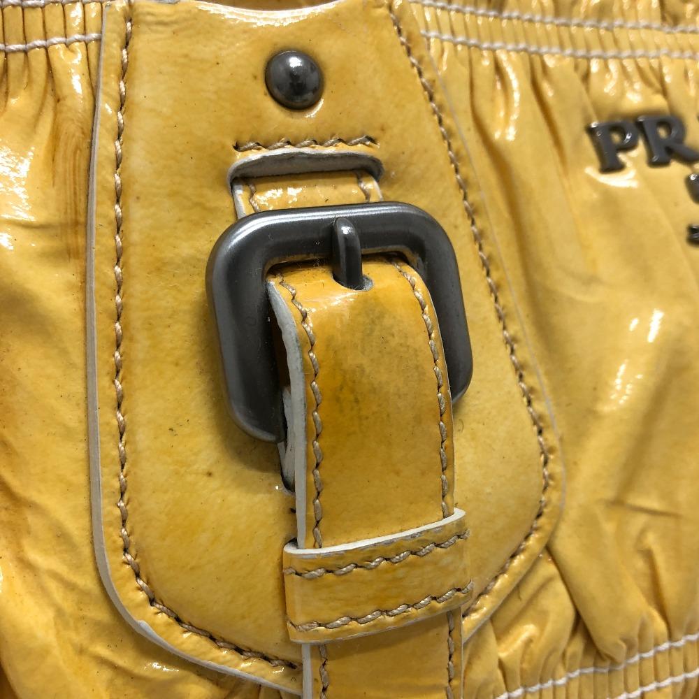 PRADA BN1338 Logo Gather 2-way bag, handbag, shoulder bag Hand Bag