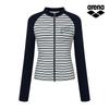Alena Split Regular Fit Zip-Up Rash Guard A5Bl1Pq13Dnv