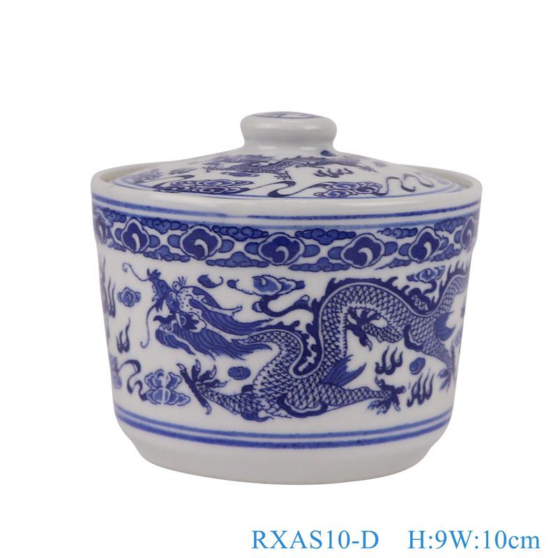 Chinese Porcelain Bird's Nest Ceramic Double Boiler & Steaming Bowl
