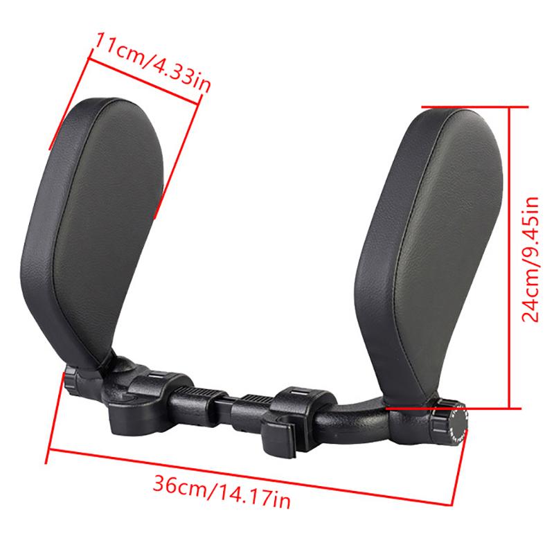 Polštářek na opěrku hlavy do auta Polštář Sedadlo Podložka z paměťové pěny Spánek Boční hlava Teleskopická opěrka Na krční páteř Pro dospělé Dítě