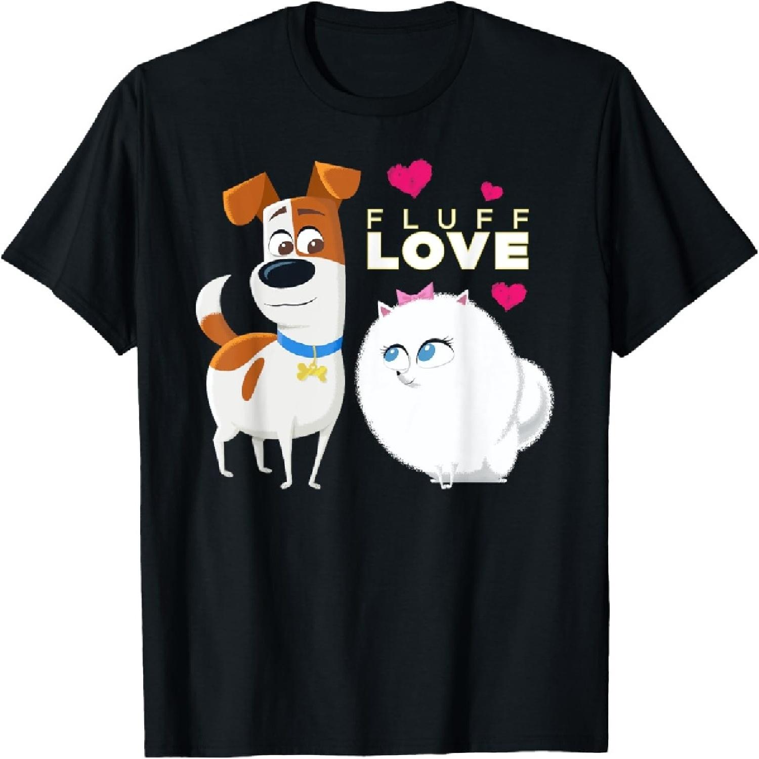 The Secret Life of Pets 2 Max and Gidget Fluff Love T-Shirt XXXXXL разноцветный