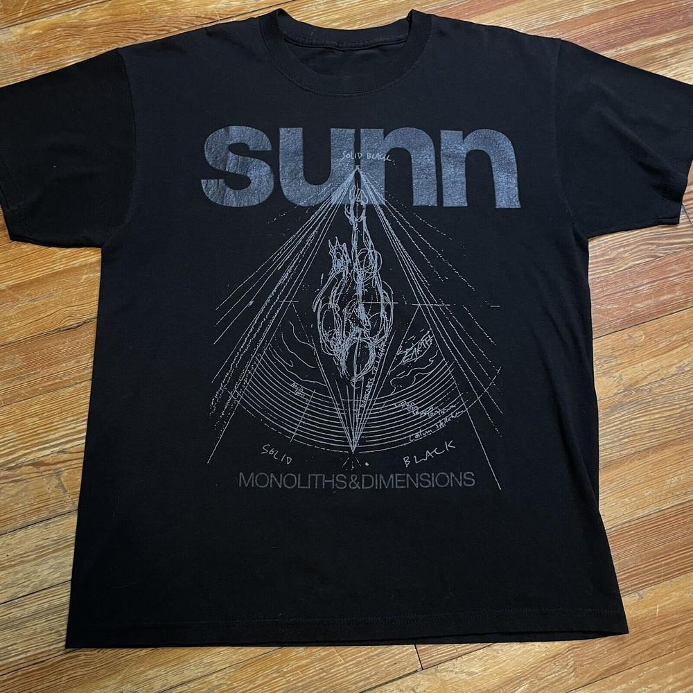 

Sunn O Band World Tour Black T-Shirt Cotton S-234XL Unisex Unisex T-Shirt XL