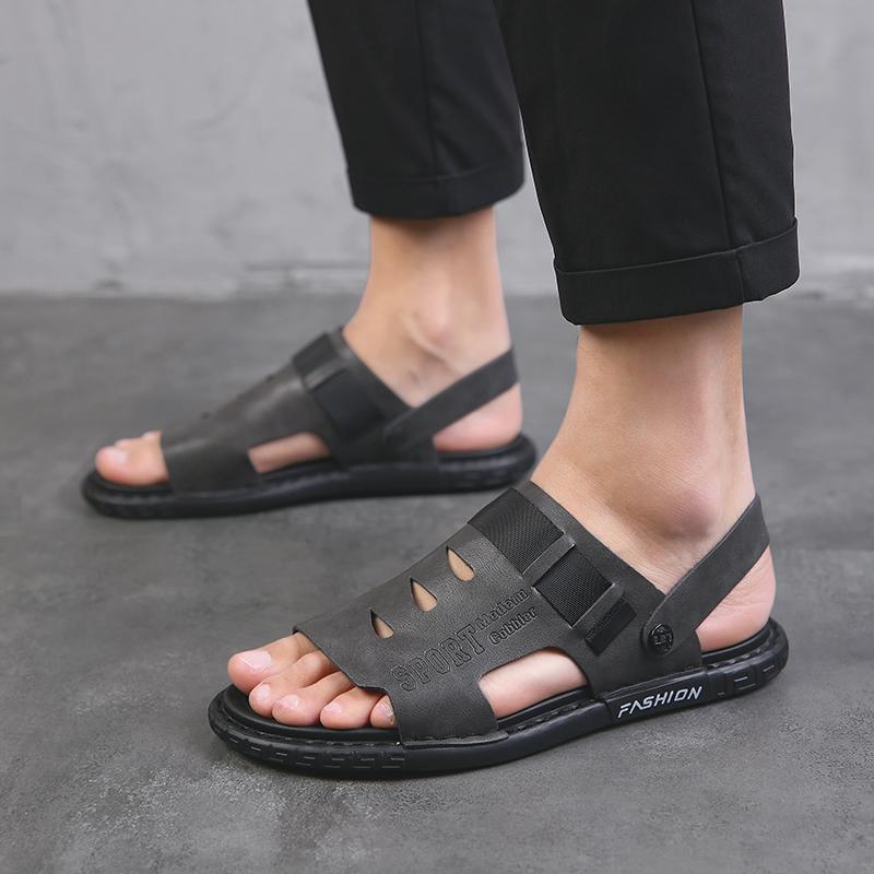 Модные мужские универсальные сандалии — фото 3