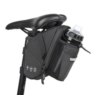 AKEIE Bicycle Saddle Bag with Velcro Large Water Water Drink Reflective and Taillight Easy Installation Strap, 1.5L Capacity, Resistant, Repellent,