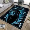 Tapis Imprimé Pretty Girl Cards 1 pièce pour Salon Chambre Chevet Salle de Bain Tapis de Sol Tapis de Zone Tapis Robuste pour Canapé Décoration de Maison