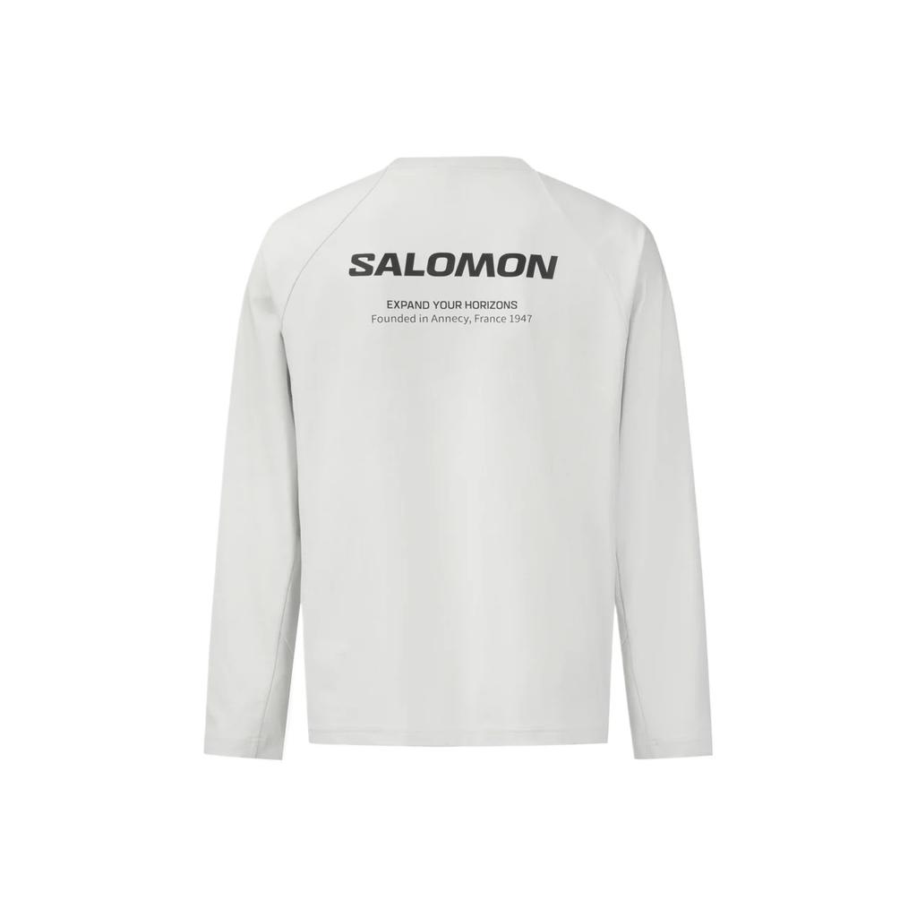 SALOMON Uni FW/AW25 Prime Round Neck Moisture Wicking Long Sleeve T-Shirt Unisex Tops C30083
