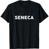 Koszulka z napisem SENECA T-shirt Prosty Powiat Powiaty Koszulka