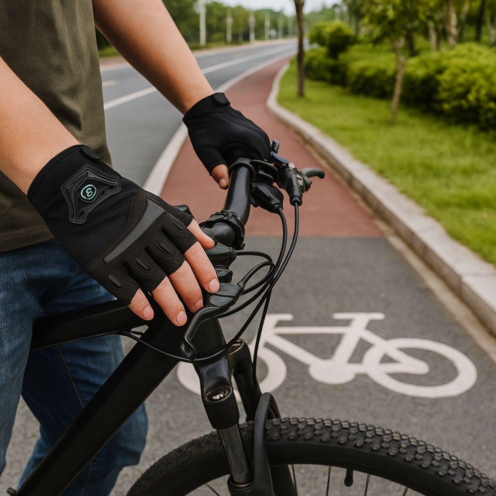 Anti Slip Cycling Gloves Breathable Outdoor Sports Gloves Comfort Motorcycle Gloves Riding