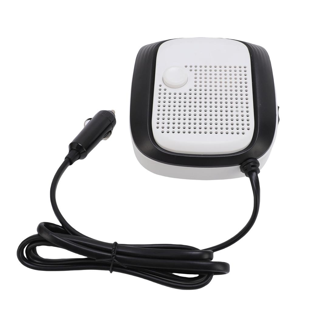 Portable Car Heater Defogger Defroster Fast Heating Plug Into Cigar Lighter for Safe Winter Driving