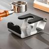Espresso Tamping Station Coffee Portafilter Holder Universal Weighing Bracket Portafilter Holder Anti-Slip Coffee Tamper Stand
