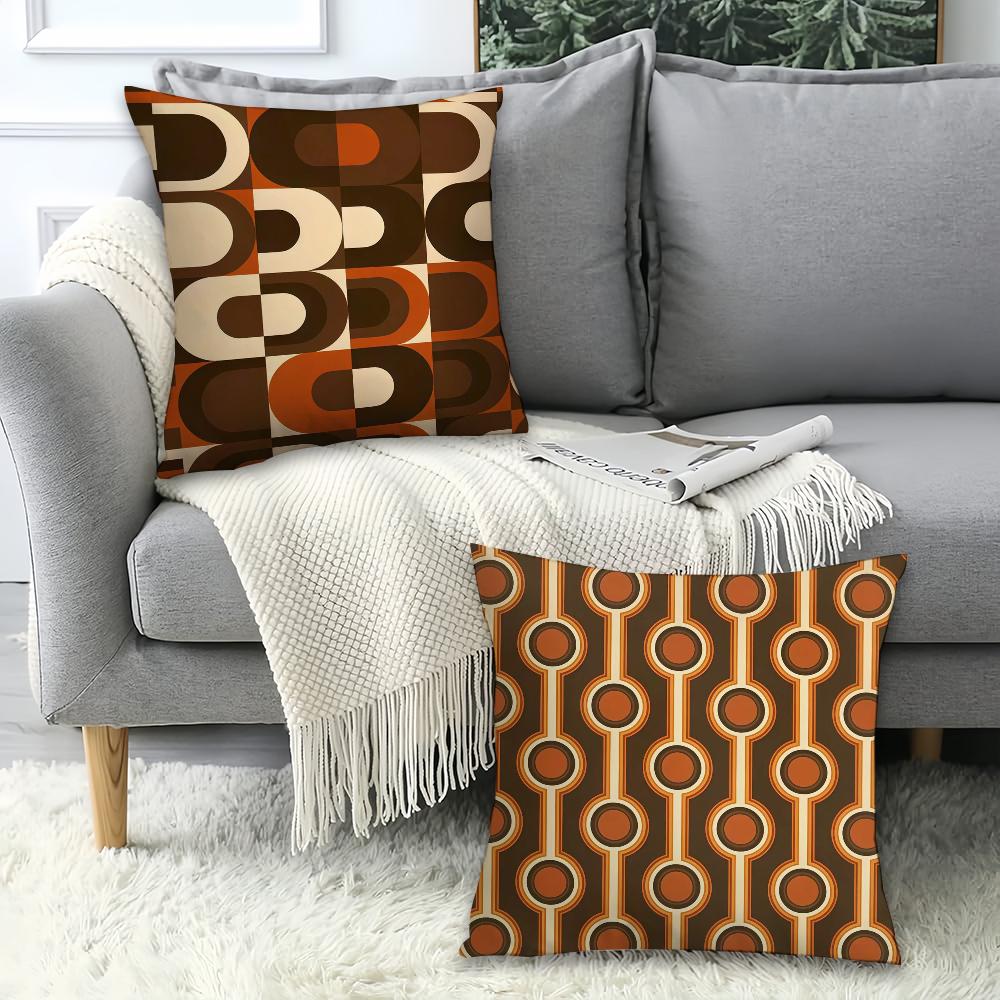 Fashion print stripe Pillow Case Office Cushions Suitable For Sofa Car Bedroom Decorative Cushion Cover