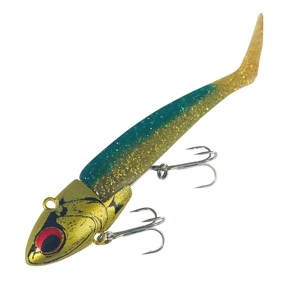 COREMAN Worm VJ-28 Vibration Jig Head #044 Gold Head/Sardine Gold