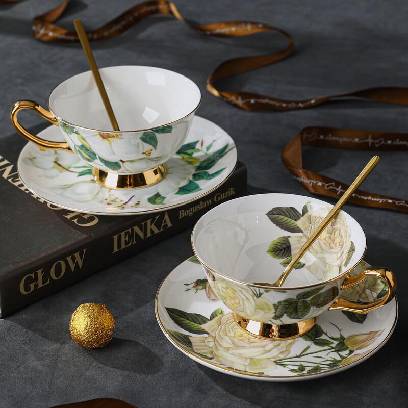 Luxury Bone China Coffee & Tea Set