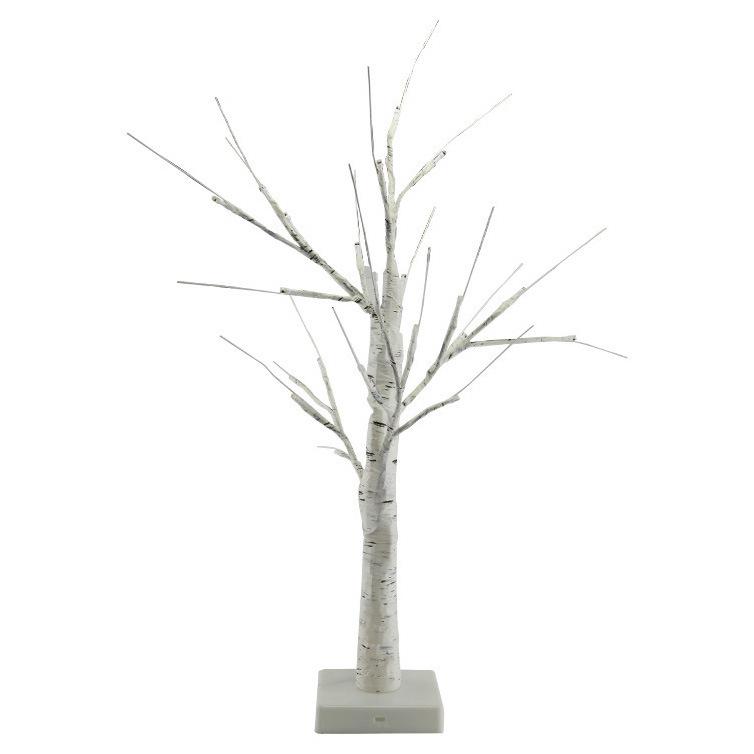 LED Birch Tree Lamp: Festive Indoor Decorative Light for Christmas, Parties, and Thanksgiving