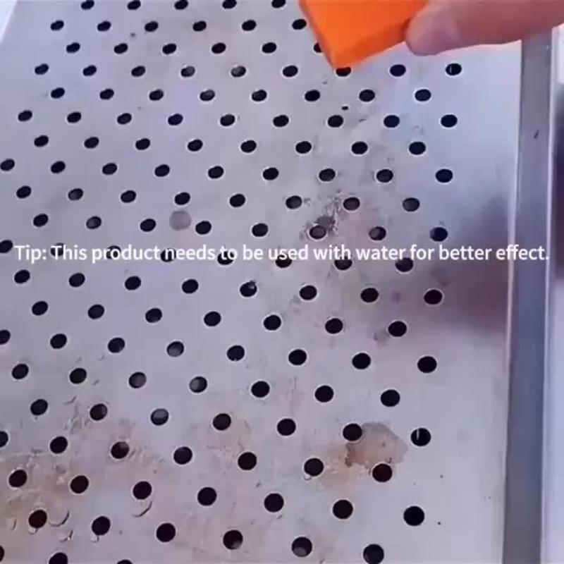 Miracle Limescale & Rust Eraser - Safe Rubber Cleaner for Bathroom Glass, Kitchen Pots | Effortless Household Cleaning Tool
