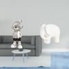 Astronaut Elephant Statue Tabletop Ornament Modern Decorative Figurine for Fireplace Shelf Desk
