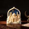 Ramadan Eid Mold Easy Demold Mosque Silicone Mold 3d Candle Mold  For Eid Al-Fitr Diy Crafts Ramadan