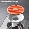 Magnetic Floor Sink Plug Anti-Odor Bath Shower Floor Strainer Cover Plug Insectproof Toilet Filter for Bathroom/Kitchen