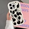 Case for iPhone 12 14 13 11 16 Pro Max 15 Plus 17 Air XR 8 Soft Phone Cover Plant Flower