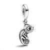 925 Silver Mermaid Princess Witch Flying Elephant Charm Beads DIY Jewelry Fashion Jewelry Accessories