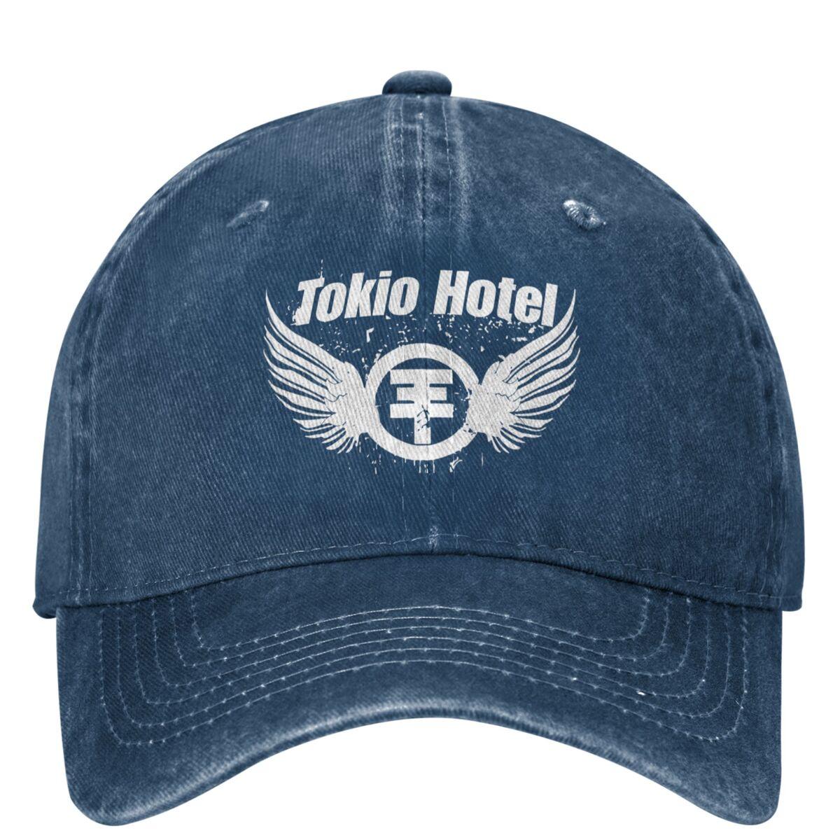 

Tokio Hotel Логотип Бейсболка Музыкальная Группа Классический Рок Женщины Мужчины Кепка Тракер Защита от Солнца Пеший Туризм Рыбалка