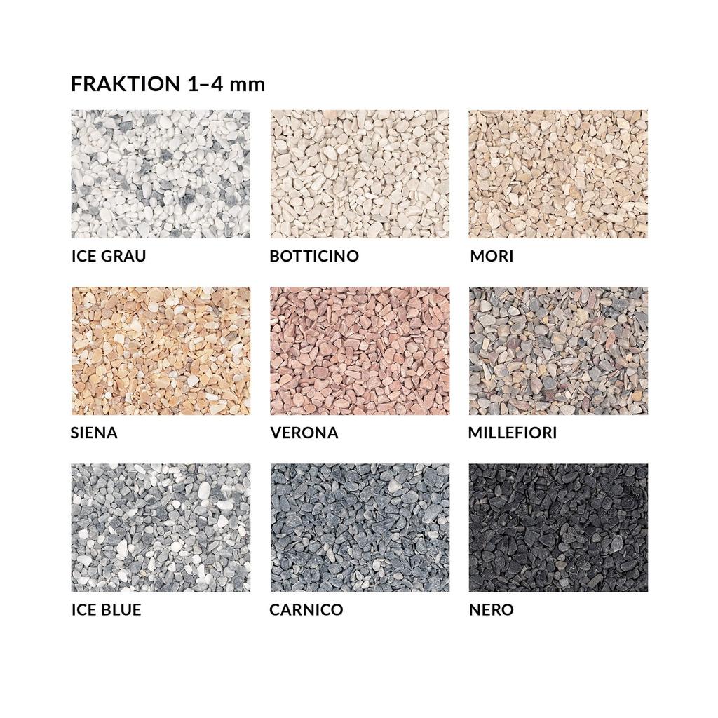 IsolBau Marble Aggregate Marmorkies Grigio Carnico 4/8mm 25kg